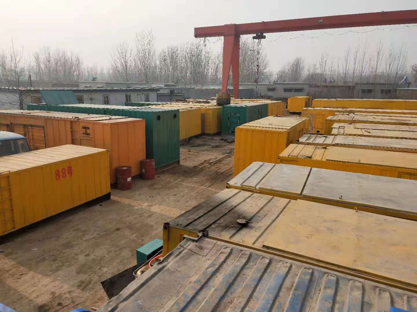 绥化租赁发电机-灰尘、风沙对柴油发电机组造成哪些不良影响？