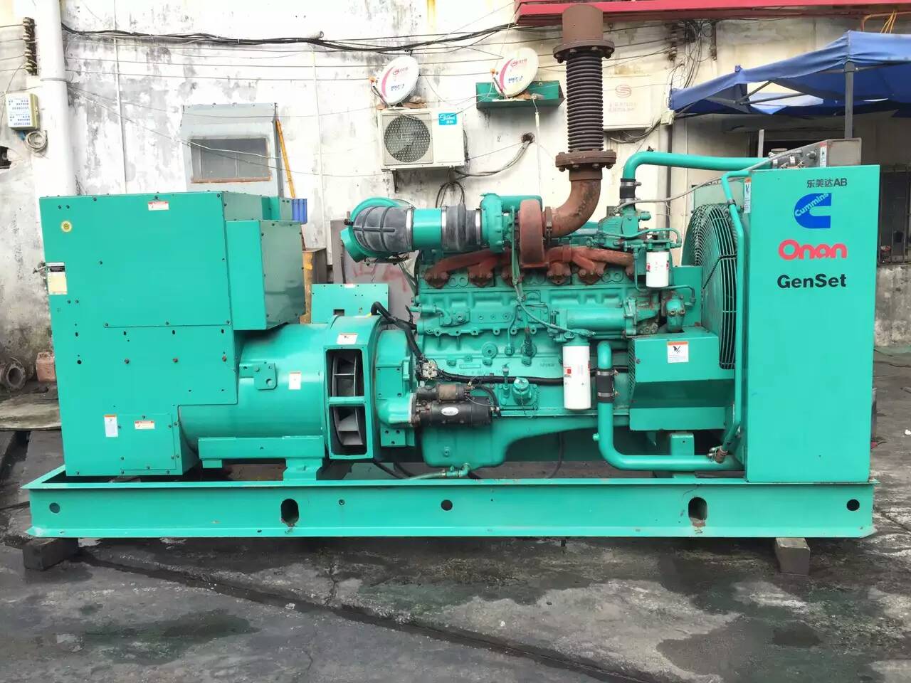 绥化租赁发电机-柴油发电机不正常冒烟的原因